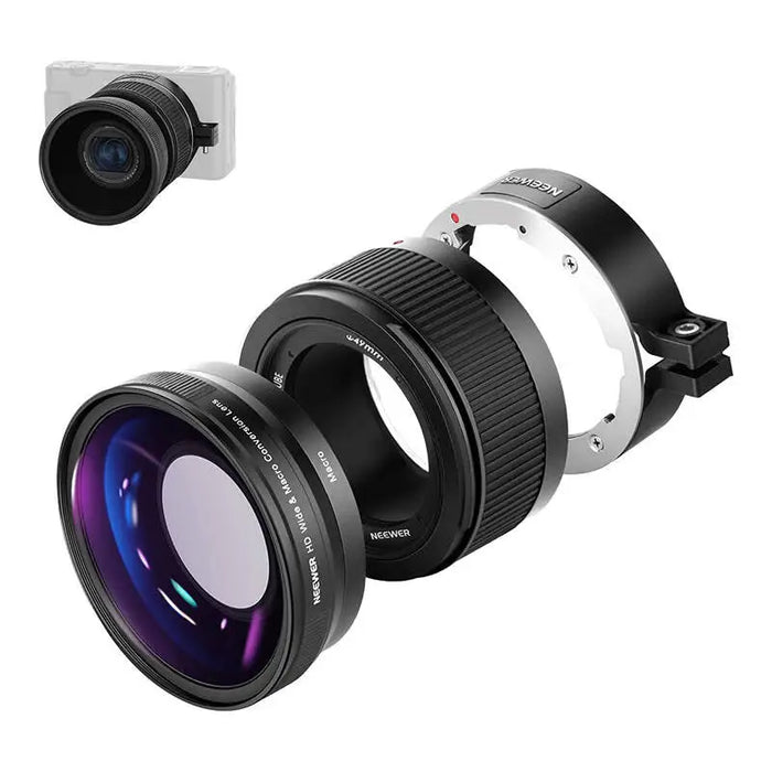 Neewer wide angle lens for Sony ZV1 (black) - For cameras and camcorders<<<Accessories<<<Photo and cameras<<<InnproXML