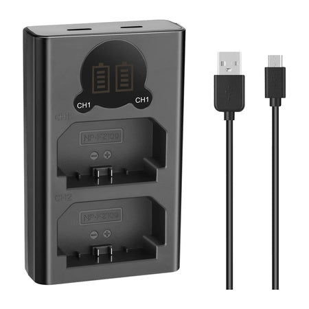 NEEWER DL-FZ100 Dual Battery Charger for NP-FZ100-S Batteries