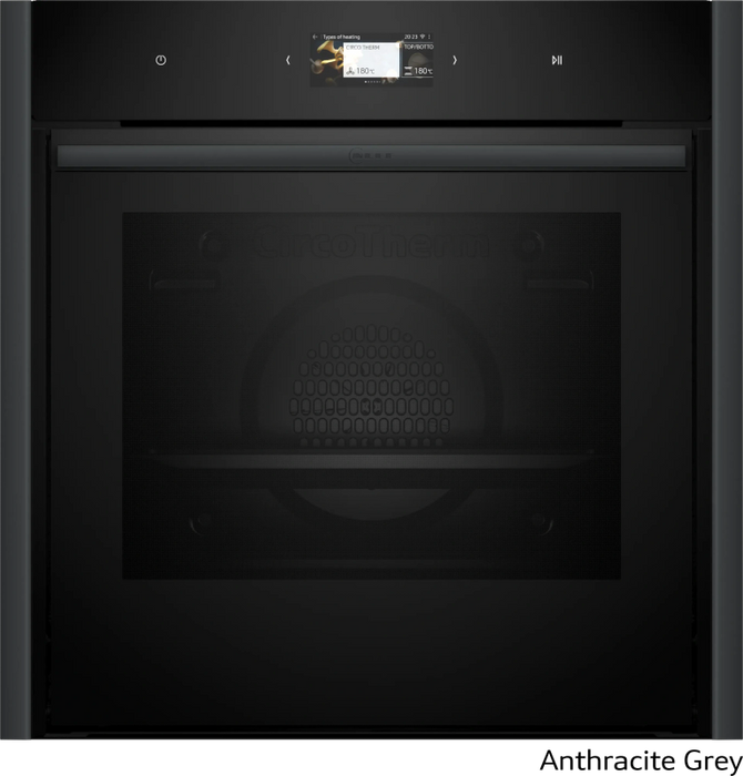 Built-in oven NEFF B69CS7KY0, N 90, 71 l, Pyrolysis, Slide&Hide, Flex Design