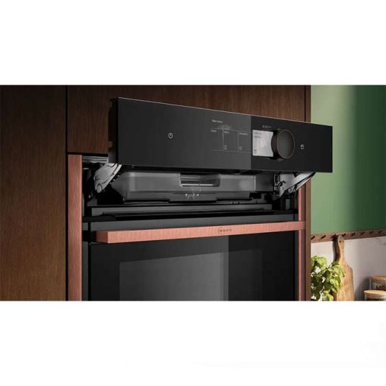 Built-in steam oven NEFF B69VY7MY0, N 90, 71 l, Pyrolysis, Slide&Hide, Flex Design