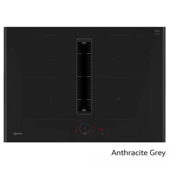 Induction hob with built-in ventilation NEFF V57YHQ4C0 70 cm Flex Design