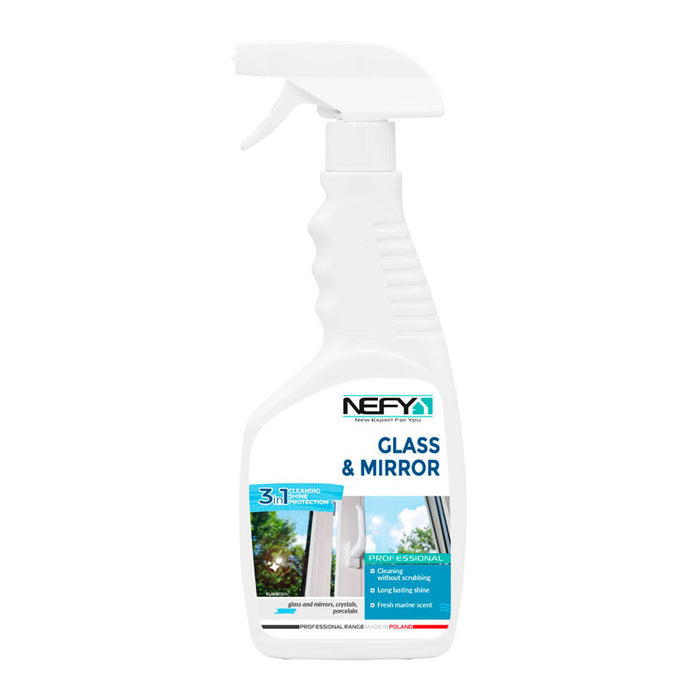 PREPARATION FOR WINDOWS AND GLASSES 500 ML NEFY