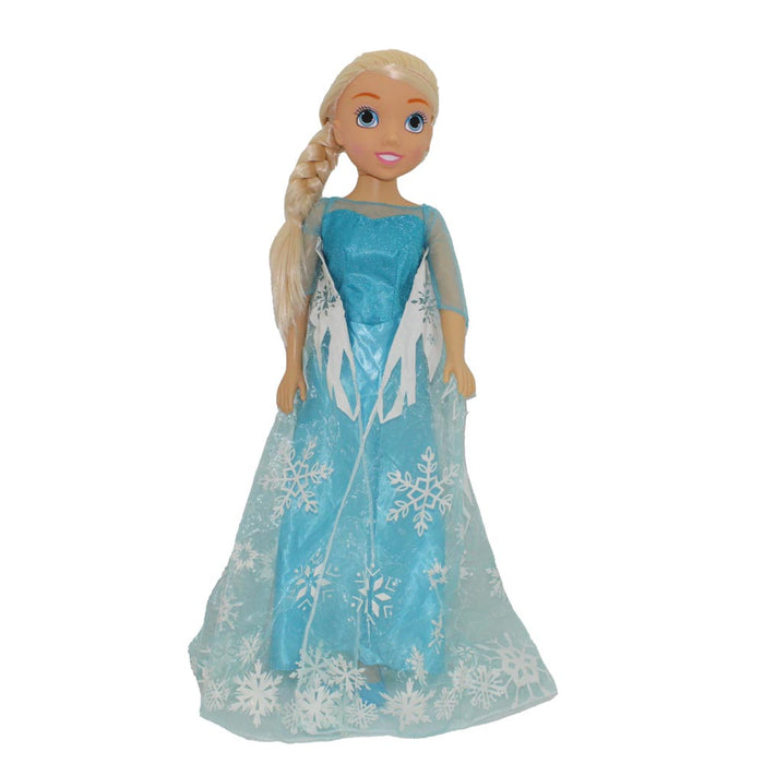 Кукла Bambolina - Ice princess, със синя рокля, 80 cm