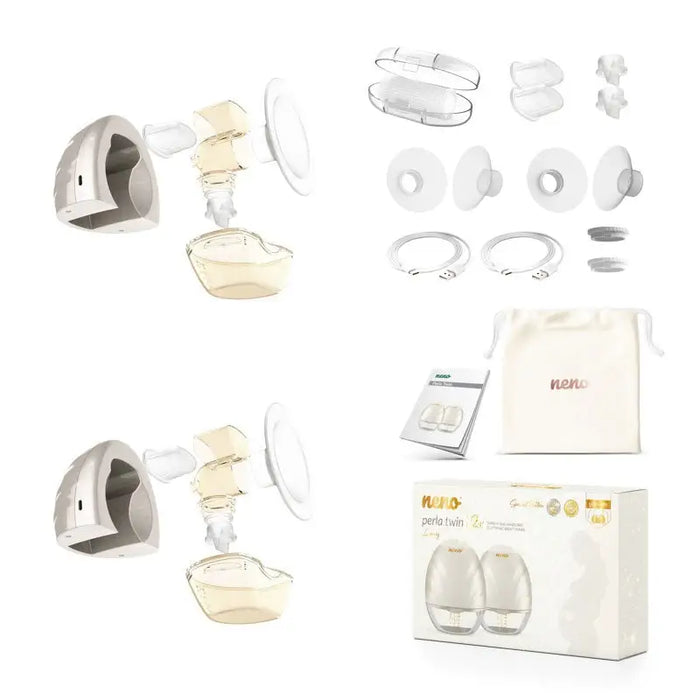 Neno Perla Twin – two three-phase cordless premium electronic breast pumps - Breast pumpsDIK-LAK<<<FeedingDIK<<<ActionPL