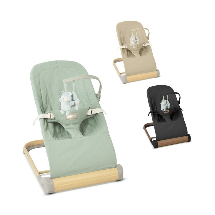 NESSO LIGHT GREEN - BED SEAT FOR BABIES