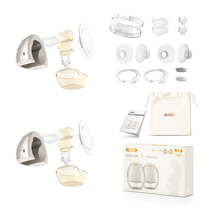 Neno Perla Twin – two three-phase cordless premium electronic breast pumps