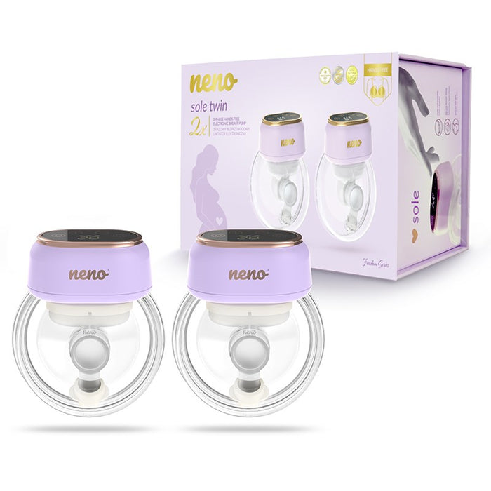 Neno Sole Twin -  three-phase cordless premium electronic breast pump