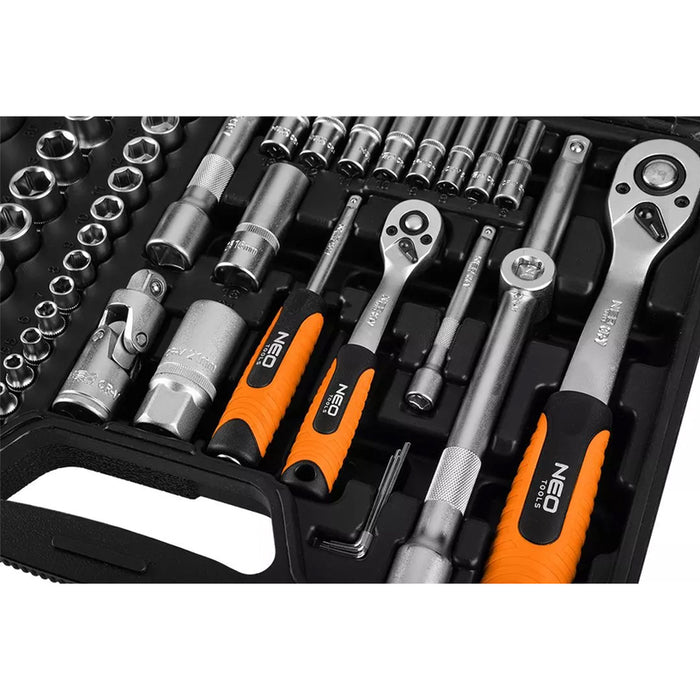 TOOL SET 110 PIECES 1/2" AND 1/4" NEO 10-211