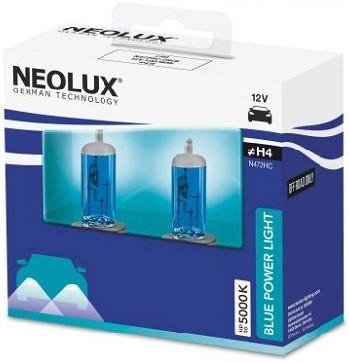 NEOLUX OFF-ROAD H4 5000K 100 W 12V DOUBLE SOFT CARTON BOX X2 PCS
