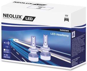 NEOLUX H7 6000K 18 W 12V CARTON BOX X2 PCS
