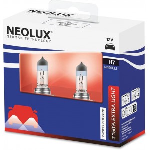 NEOLUX H7 3200K 55 W 12V DOUBLE SOFT CARTON BOX X2 PCS