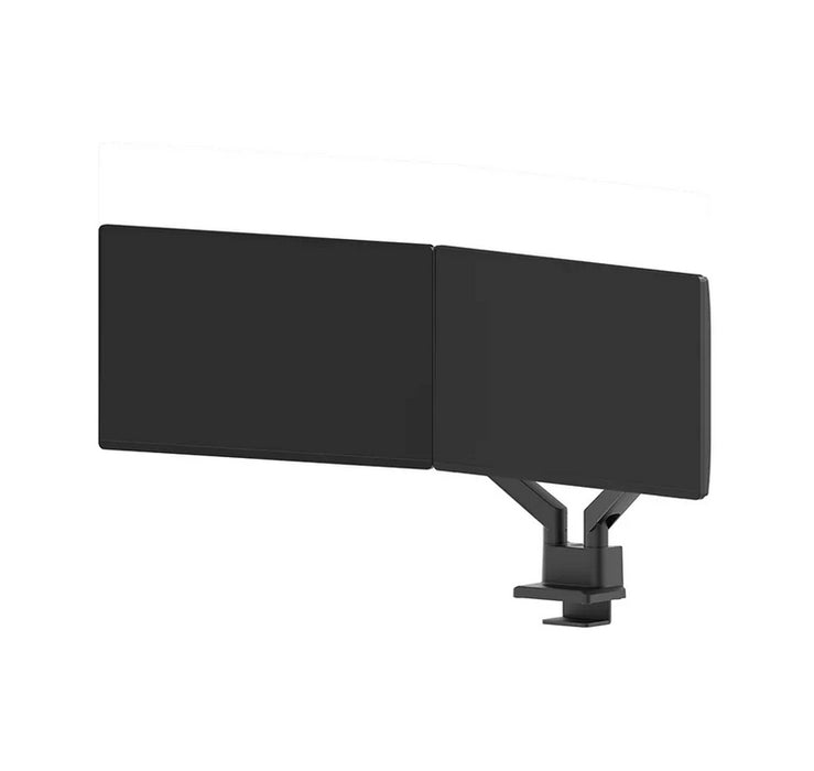 Neomounts Next Slim Desk Mount, double display (topfix clamp & grommet)