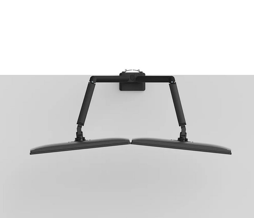 Neomounts Next Slim Desk Mount, double display (topfix clamp & grommet)