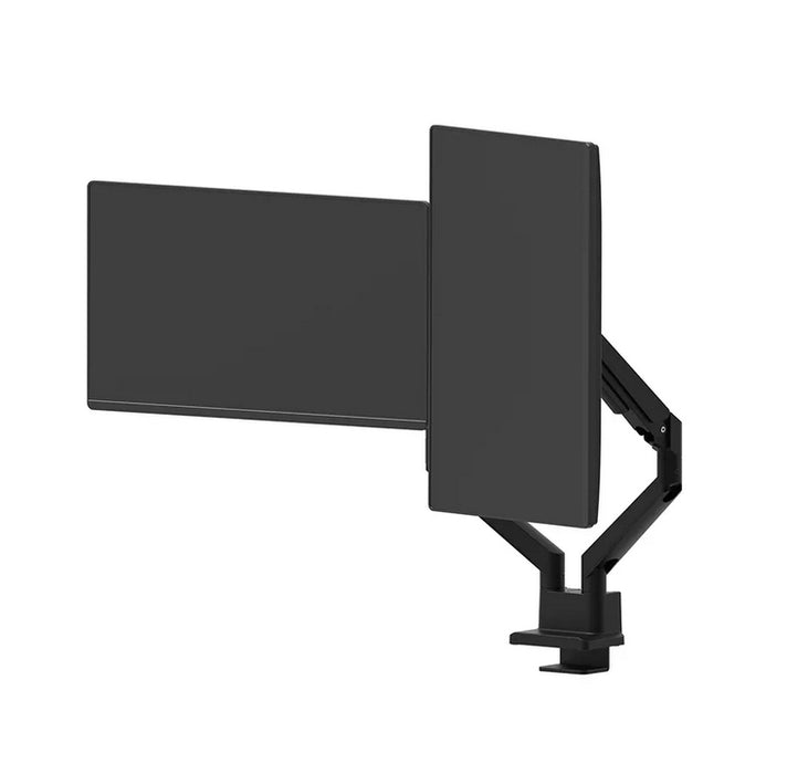 Neomounts Next Slim Desk Mount, double display (topfix clamp & grommet)