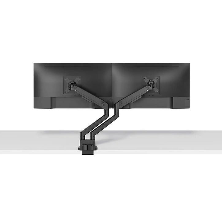 Neomounts Next Slim Desk Mount, double display (topfix clamp & grommet)