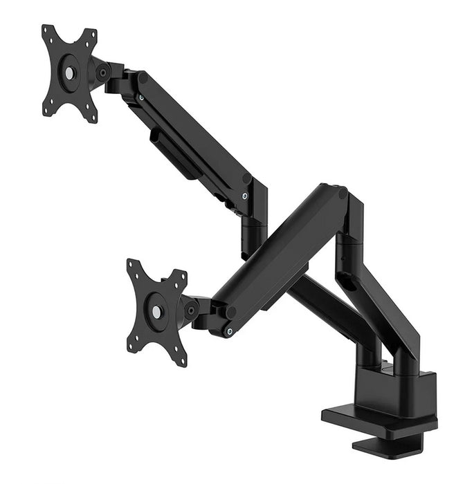 Neomounts Next Slim Desk Mount, double display (topfix clamp & grommet)