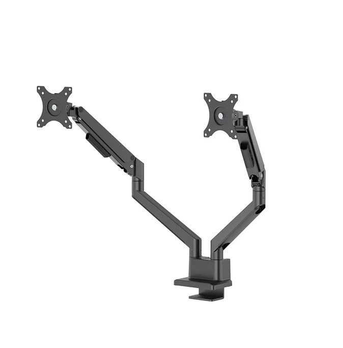 Neomounts Next Slim Desk Mount, double display (topfix clamp & grommet)