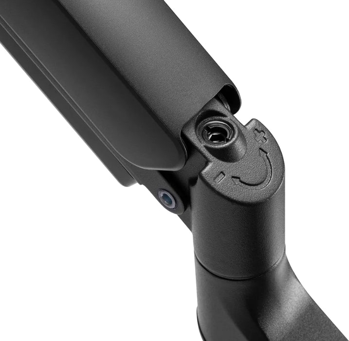 Neomounts Screen Desk Mount 2 screens (topfix clamp & grommet) for 2 Monitor Screens, Black