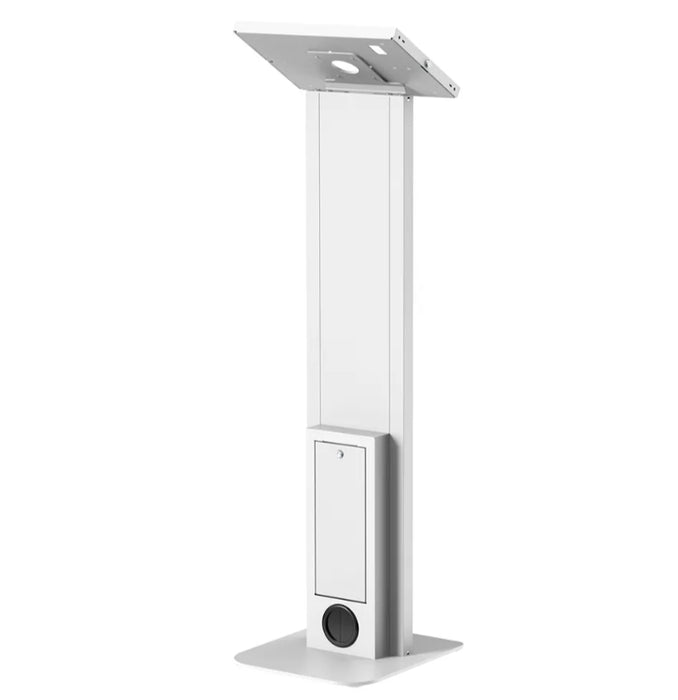 Neomounts floor stand with cabinet, lockable tablet casing for Apple iPad, PRO, Air & Samsung Galaxy Tab