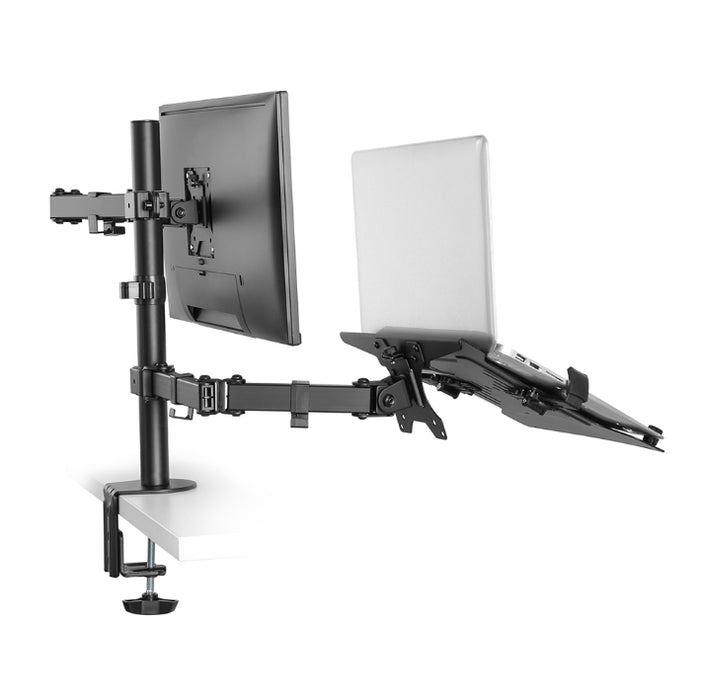 Neomounts Flat Screen & Notebook Desk Mount (clamp/grommet)