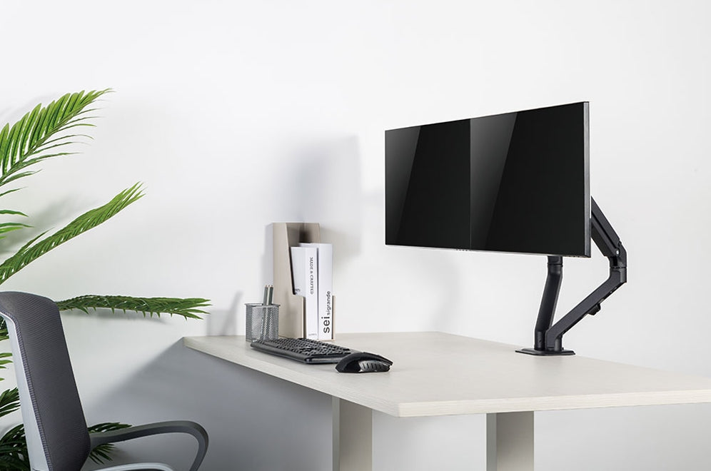 Neomounts Flat Screen Desk Mount (stand/grommet) for 2 screens