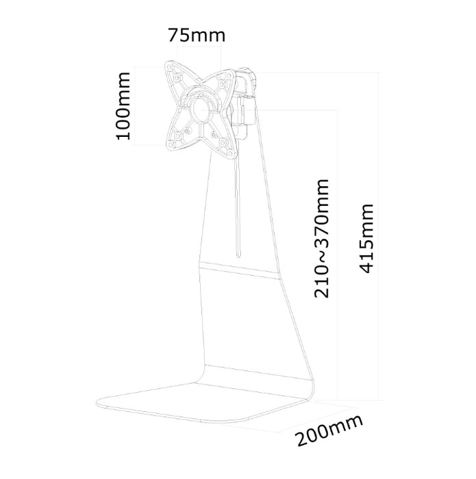 Neomounts Flat Screen Desk Mount (stand)