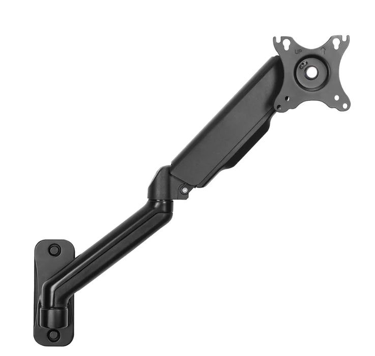 Neomounts wall mounted gas spring monitor arm (3 pivots VESA 100x100)