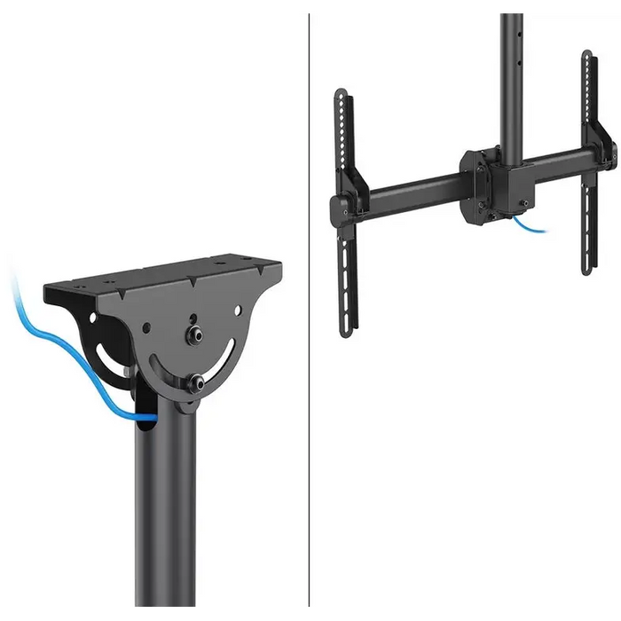 Neomounts Flat Screen Ceiling Mount (Height: 106-156 cm) - Стойки за таван<<<NEOMOUNTS BY NEWSTAR стойки<<<NEOMOUNTS