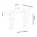 Neomounts Flat Screen Wall Mount for video walls (pull-out/stretchable) - Стойки за видео стена<<<NEOMOUNTS BY NEWSTAR
