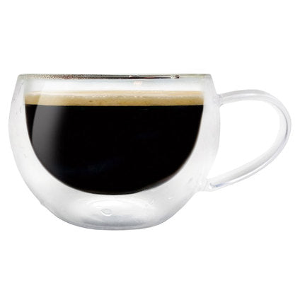 DOUBLE-WALLED COFFEE GLASS 2PCS 200 ML NERTHUS