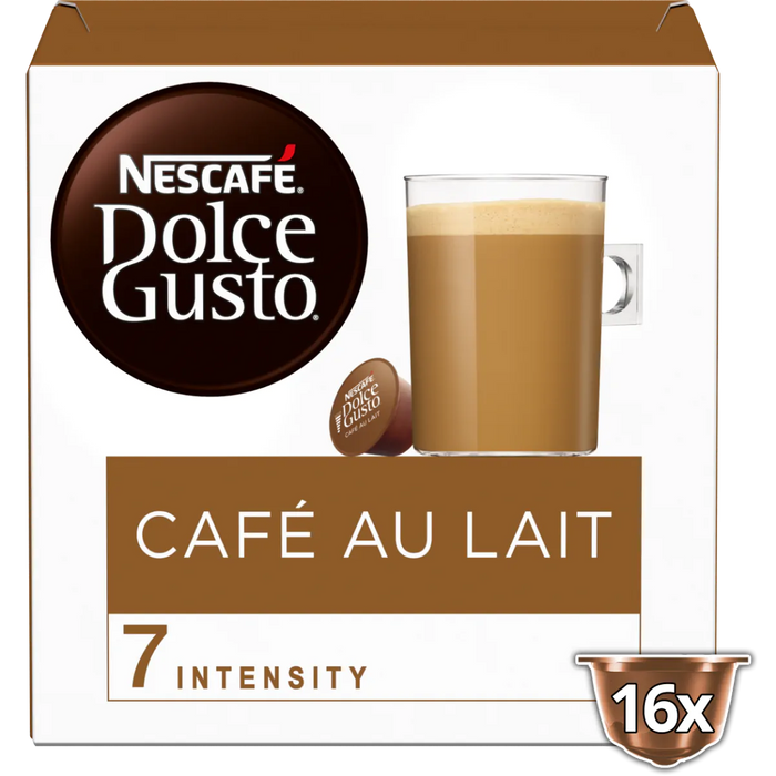 Coffee NESCAFE® Dolce Gusto® AU LAIT 16 CAPSULES