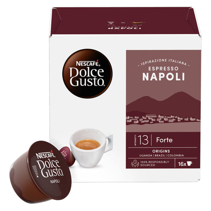 COFFEE CAPSULES NESCAFE DOLCE GUSTO Napoli 16 PCS