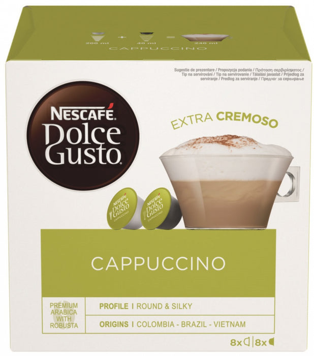 Coffee capsules NESCAFE Dolce Gusto Cappuccino 8 drinks
