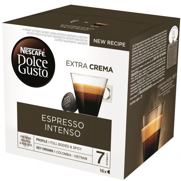 Coffee capsules NESCAFE Dolce Gusto Espresso Intenso 16 drinks
