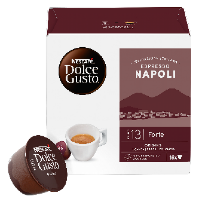 Coffee capsules NESCAFE Dolce Gusto Espresso Napoli Forte 16 drinks