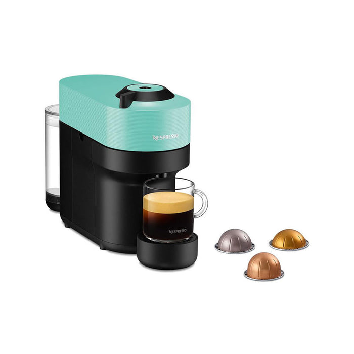Coffee machine with capsules NESPRESSO VERTUO POP Mch Aqua Mint
