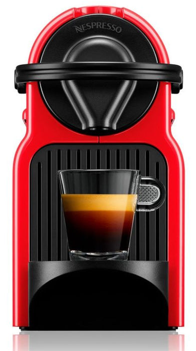 Coffee machine with Nespresso capsules - Inissia Red C40-EURENE5-S