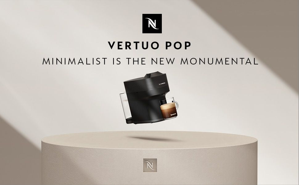 Coffee machine NESPRESSO Vertuo Pop Black 12477498