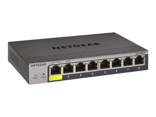 NETGEAR 8-Port Gigabit Ethernet Smart Managed Pro Switch - Switch - CLI Managed<<<Мрежи<<<Мрежи и умен