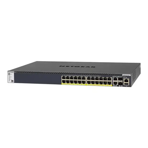 NETGEAR M4300-28G-PoE+ Managed L2/L3/L4 10G Ethernet (100/1000/10000) Power over Ethernet (PoE) 1U Black - Комутатор
