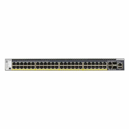 NETGEAR M4300-52G-PoE+ 550W PSU Stackable Managed Switch with 48x1G PoE+ + 4x10G incl. 2x10GBASE-T and 2xSFP+ Layer 3