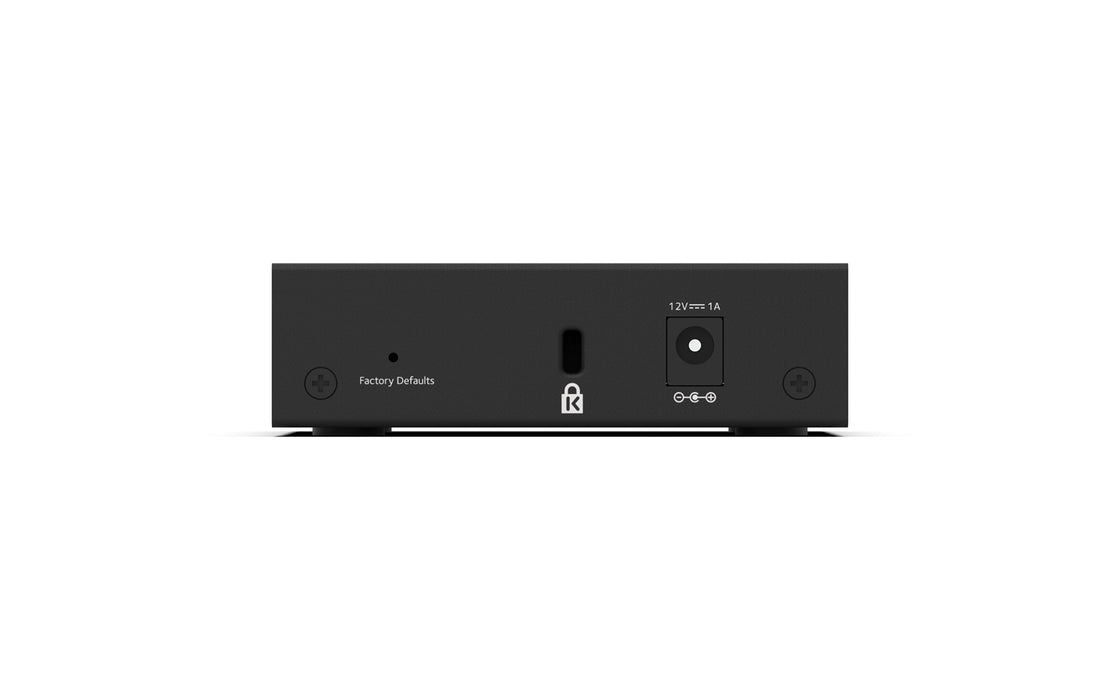 NETGEAR GS305E Managed Gigabit Ethernet (10/100/1000) Black