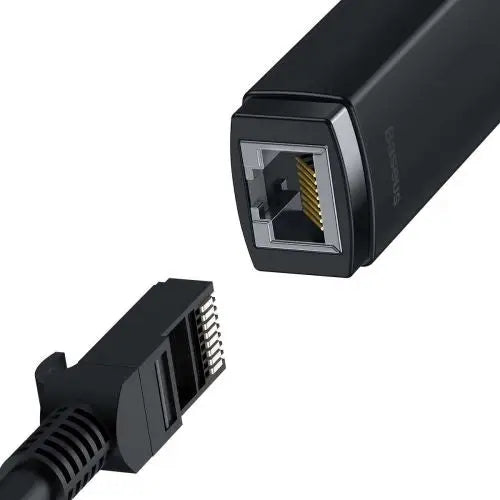 Network adapter Baseus Lite Series USB-C to RJ45 (black) - Network<<<Основна<<<DunaXML&&&Adapters connectors