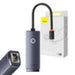 Network adapter Baseus Lite Series USB-C to RJ45 (grey) - Adapters connectors and converters<<<IT