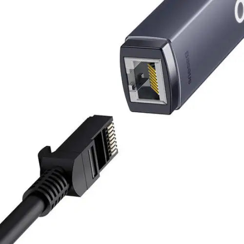 Network adapter Baseus Lite Series USB-C to RJ45 (grey) - Adapters connectors and converters<<<IT