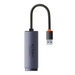 Network adapter Baseus Lite Series USB to RJ45 1000Mbps (grey) - Adapters connectors and converters<<<IT