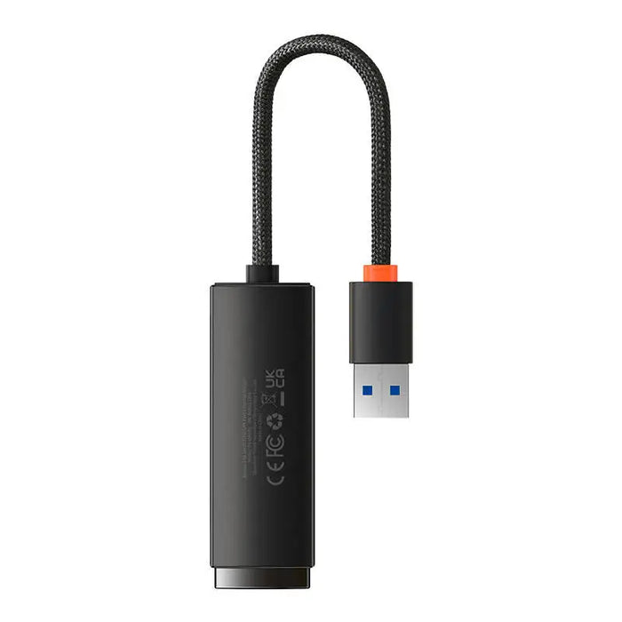 Network adapter Baseus Lite Series USB to RJ45 (black) - Adapters connectors and converters<<<IT Accessories<<<InnproXML