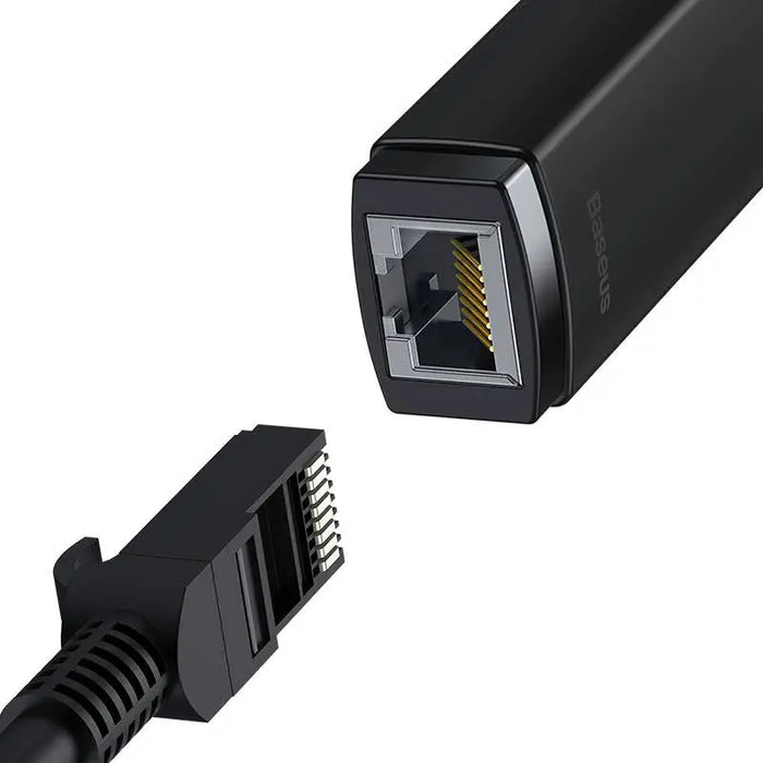 Network adapter Baseus Lite Series USB to RJ45 (black) - Adapters connectors and converters<<<IT Accessories<<<InnproXML