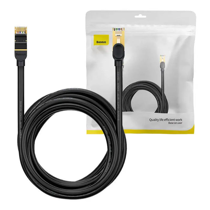 Network cable Baseus Ethernet RJ45 10Gbps 15m (black) - Network cables<<<Cables<<<IT Accessories<<<InnproXML&&&Network