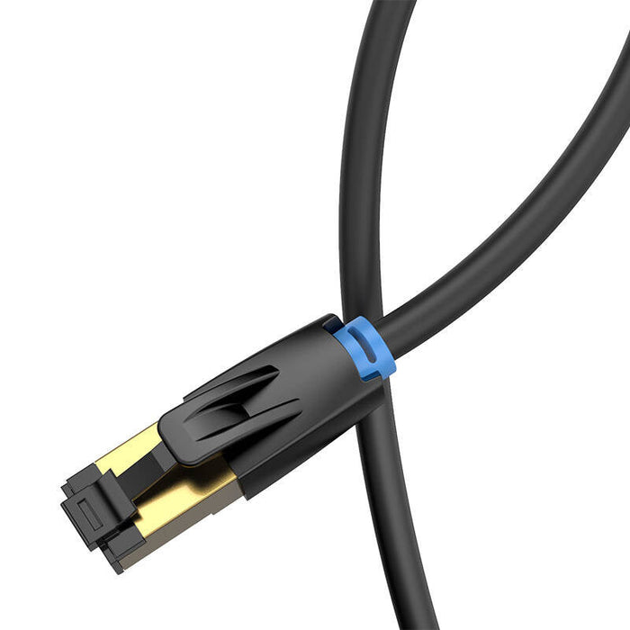 Network Cable CAT8 SFTP Vention IKABK RJ45 Ethernet 40Gbps 8m Black - Network cables<<<Cables<<<IT